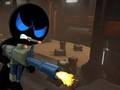 Spel Stickman gewapende sluipmoordenaar koue ruimte aanlyn