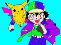 Spel Pokémon kleurboek spel  aanlyn