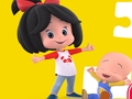 Spel Cleo en Cuquin legkaart  aanlyn