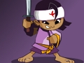 Spel 3 voet ninja  aanlyn