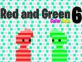 Spel Rooi en groen 6 kleur reën  aanlyn