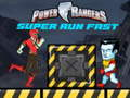 Spel Power Rangers Super hardloop vinnig aanlyn
