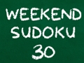 Spel Naweek Sudoku 30  aanlyn