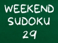 Spel Naweek Sudoku 29  aanlyn