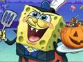 Spel SpongeBob Halloween legkaart  aanlyn
