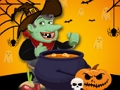 Spel Witch Word Halloween Puzzelspel  aanlyn