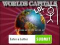 Spel Hangman Capitals Cities aanlyn