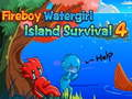Spel Fireboy Watergirl Island Survival 4 aanlyn