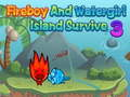 Spel Fireboy Watergirl Island Survival 3 aanlyn