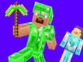 Spel Minecraft: Creeper vs Enderman  aanlyn