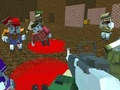 Spel Blokkerige oorlogvoering van die ontsaglike zombie aanlyn