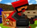 Spel Blocky Gun Paintball 2 aanlyn