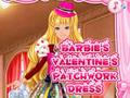 Spel Barbie se Valentine's Patchwork-rok  aanlyn