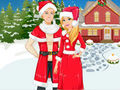 Spel Barbie en Ken Kersfees  aanlyn