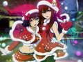 Spel Anime Kersfees legkaart 2  aanlyn