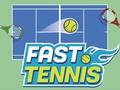 Spel Vinnige tennis  aanlyn