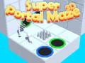 Spel Super Portal Maze 3D aanlyn