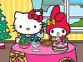 Spel Hello Kitty en Vriende Kersete  aanlyn