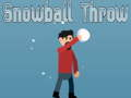 Spel Sneeubal Gooi  aanlyn