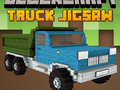 Spel Blockcraft Truck Jigsaw aanlyn