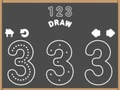 Spel 123 Teken  aanlyn