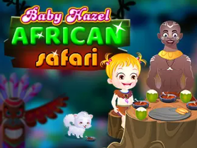 Spel Baba Hazel: Afrika-safari  aanlyn
