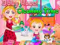 Spel Baby Hazel Skoonmaak Tyd  aanlyn
