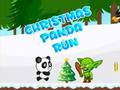 Spel Kersfees Panda Run  aanlyn