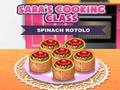 Spel Sara se Kookklas Spinasie Rotolo  aanlyn
