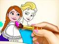 Spel Ice Kingdom Kleurboek  aanlyn
