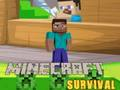 Spel Minecraft-oorlewing  aanlyn