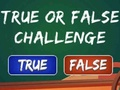Spel Waar of Vals Uitdaging  aanlyn