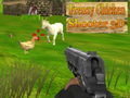 Spel Waansin hoender shooter 3D aanlyn