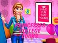 Spel Prinsesse College Looks  aanlyn