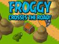 Spel Froggy kruis die pad!  aanlyn