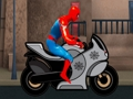 Spel Spider-Man op 'n motorfiets  aanlyn