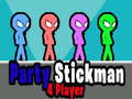 Spel Party Stickman 4-speler  aanlyn