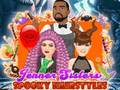 Spel Jenner Sisters Spooky Haarstyle  aanlyn