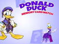 Spel Donald Duck geheue kaart wedstryd  aanlyn