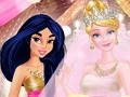 Spel Prinses Pienk En Goud Troue  aanlyn