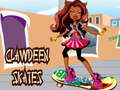 Spel Clawdeen skaats  aanlyn