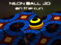 Spel Neon Ball 3d op die vlug  aanlyn
