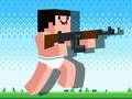 Spel Noob Rush vs Pro Monsters aanlyn