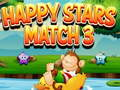 Spel Happy Stars Match 3 aanlyn
