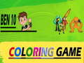 Spel Ben 10 Kleur  aanlyn