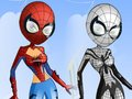 Spel Spider Girl Dress Up aanlyn