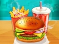 Spel Gelukkige kinders Burger Maker aanlyn