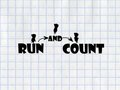 Spel Hardloop en tel  aanlyn