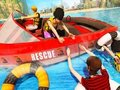 Spel Strandredding Noodboot  aanlyn
