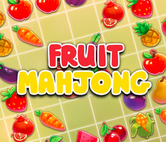Spel Mahjong vrugte verbind  aanlyn
